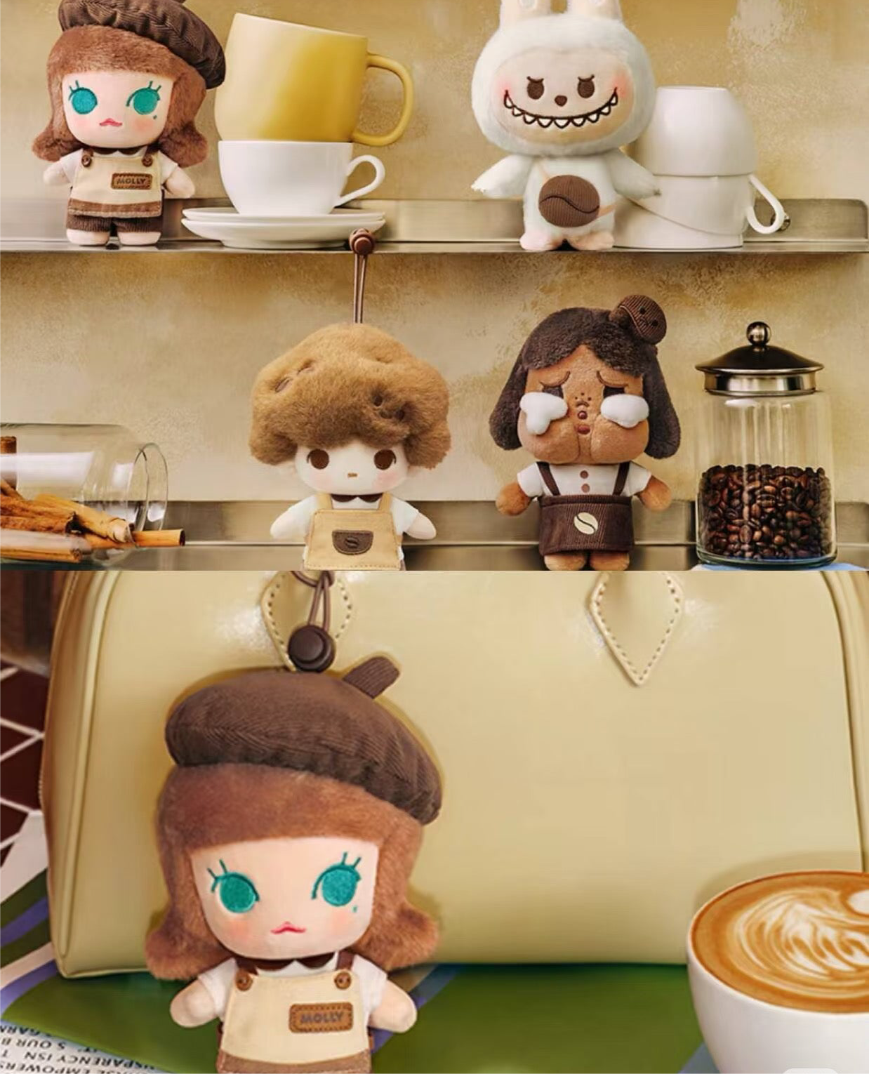 Popmart Coffee Shop Plush
