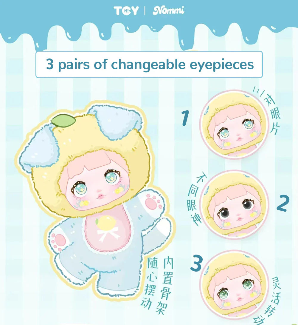 Nommi-V3 Interesting Fruits Series Plush Blind Box