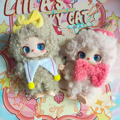 Liila's Lucky Cat Honeyland Enchantment Hanging Card Plush