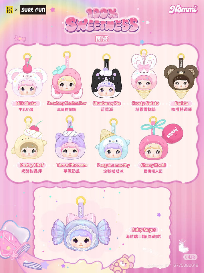 Nommi Sweetness 100% Plush Doll Blind Box Series