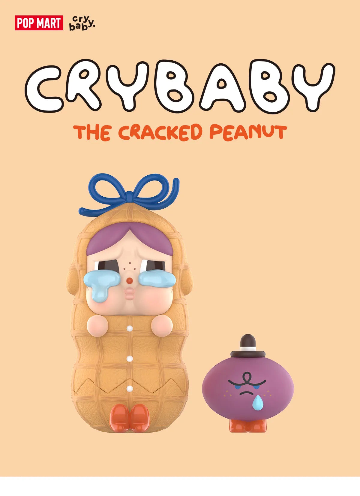 CRYBABY THE CRACKED PEANUT FIGURE