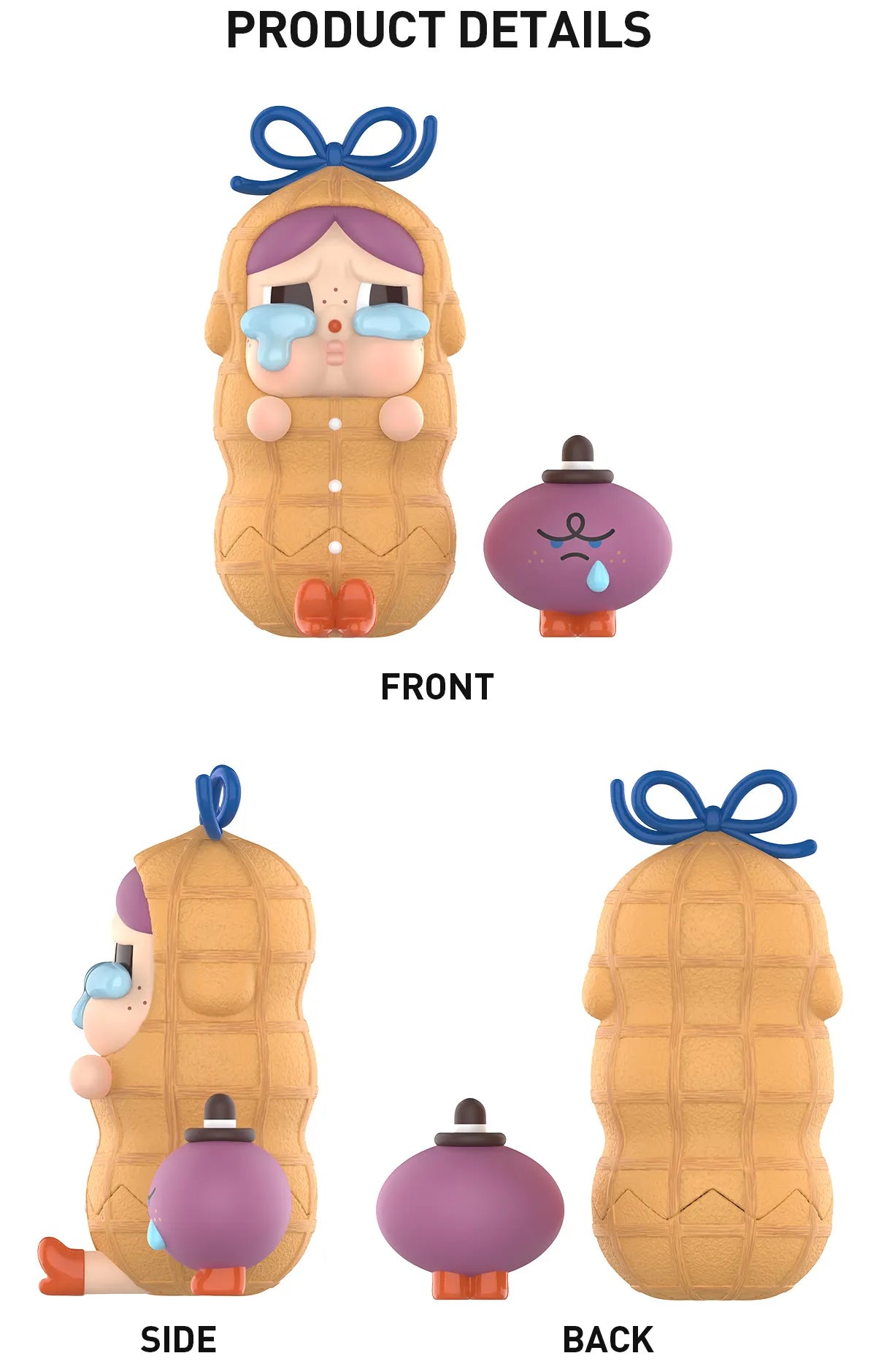 CRYBABY THE CRACKED PEANUT FIGURE