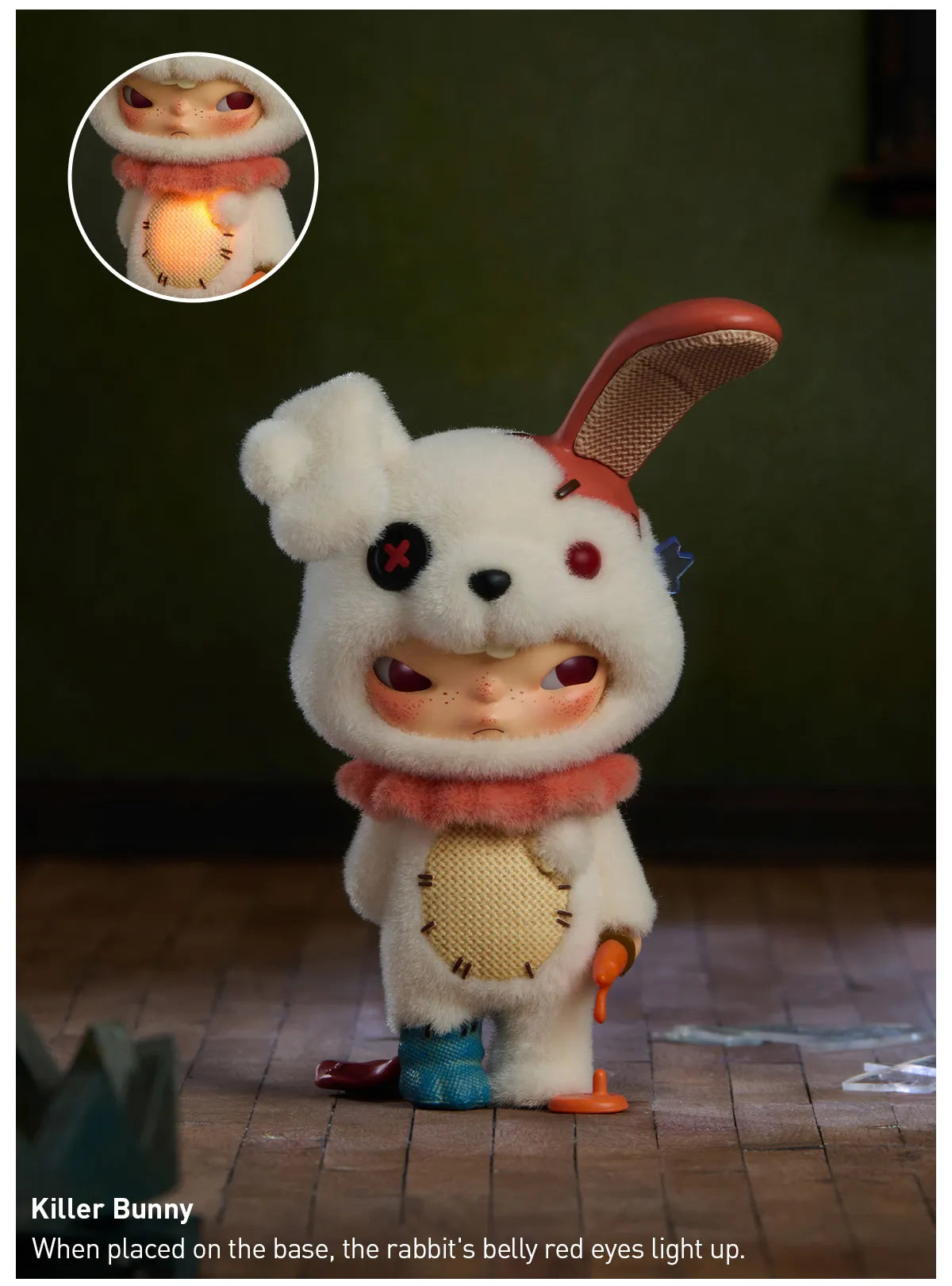 Hirono Monsters' Carnival Series Figures + scene prop