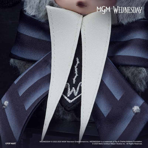 POP MART × Wednesday Plush Series Hanging Card Dolls (Nevermore Academy Uniform Version)