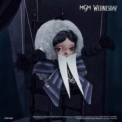 POP MART × Wednesday Plush Series Hanging Card Dolls (Nevermore Academy Uniform Version)