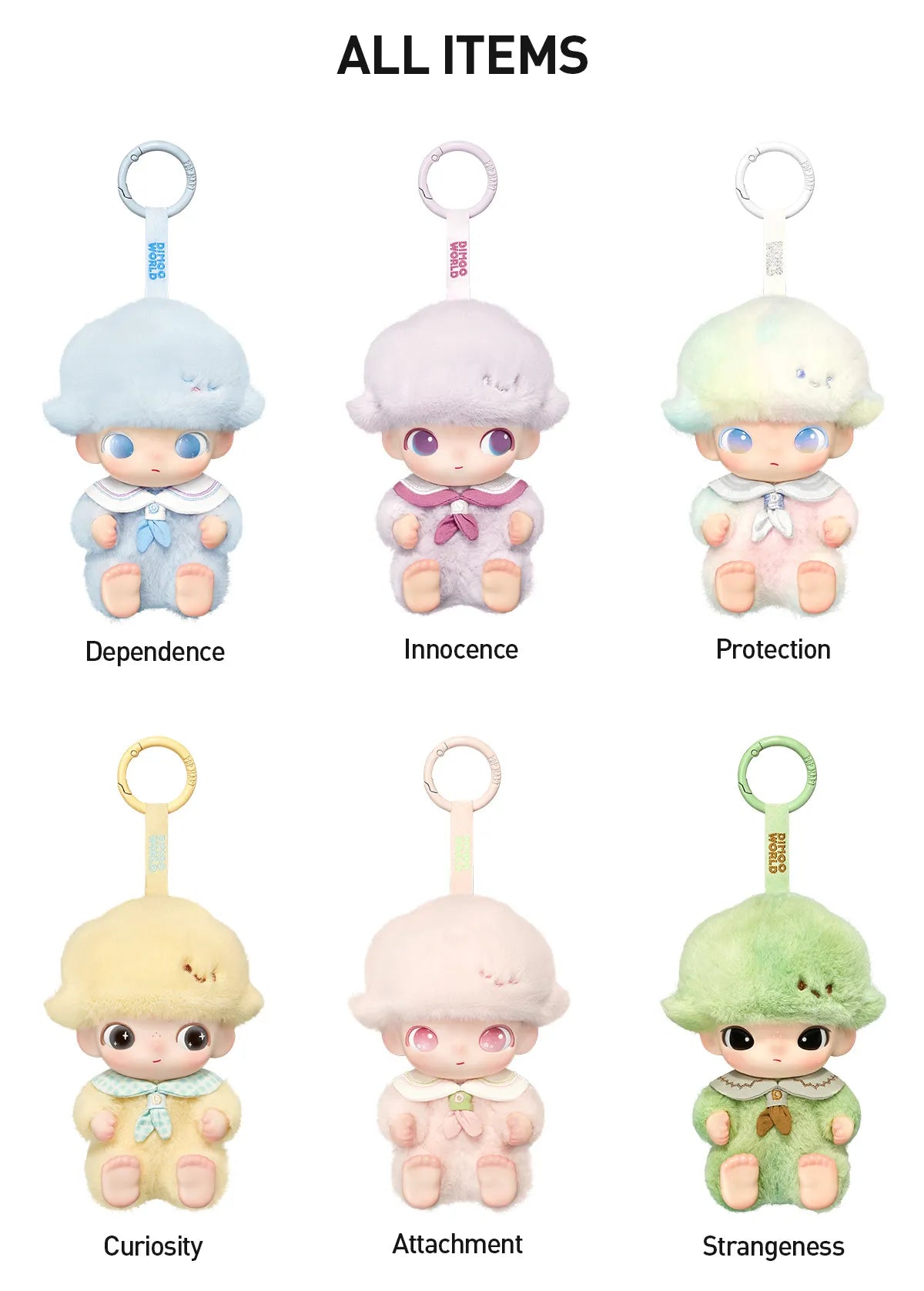 DIMOO Journal of New Life Series-Vinyl Plush Pendant Blind Box